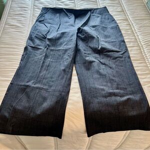 Old navy high rise wide leg trousers, navy blue, size 3X